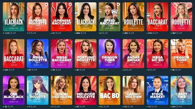 ステーク ライブカジノ