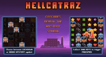 ヘルカトラズ（HELLCATRAZ）スロットの特徴・フリースピン・遊び方を解説！