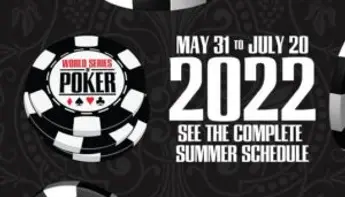 WSOP2022の日程と各イベントが決定！その内容を紹介します