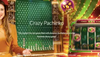 Evolutionが「Crazy Pachinko」のスロットを発表！遂にスロット市場にも参入か？