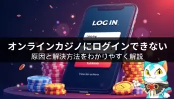 オンラインカジノにログインできない4つの原因と解決法