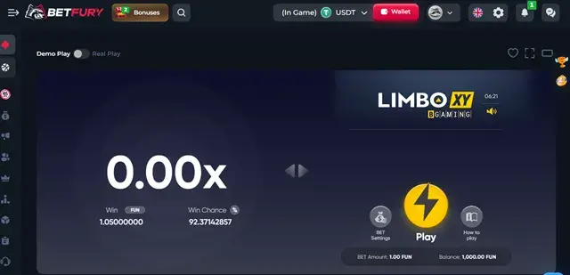 Limbo ベットフューリー