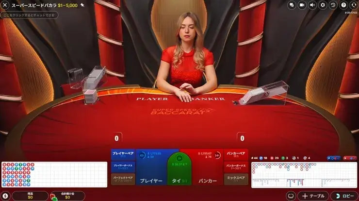スーパースピードバカラ
